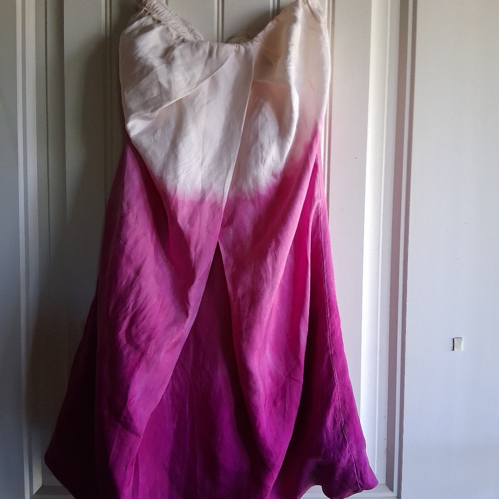 Elegant Pink Ombre Women's Skirt